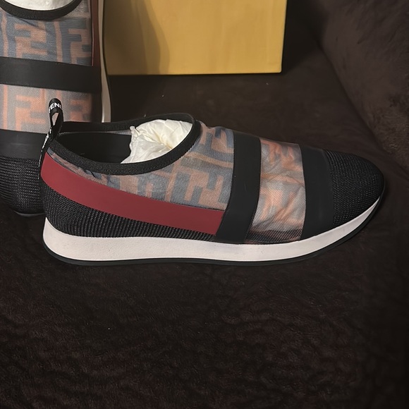 Fendi technical ff mesh sneakers.  Size 36. - Picture 2 of 5